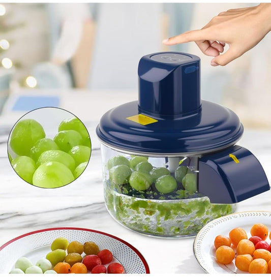 Electric Fruit & Vegetable Peeler Machine – One-Touch Automatic Peeling & Cutting for Effortless Kitchen Prep