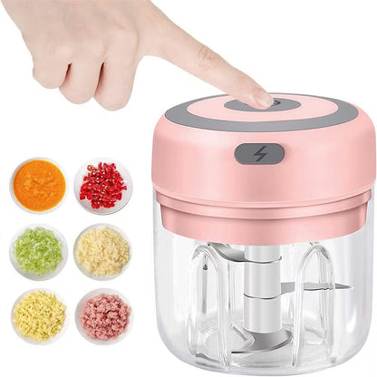Electric Garlic Chopper™ – Chop Smarter, Faster & Effortlessly! ⚡🧄