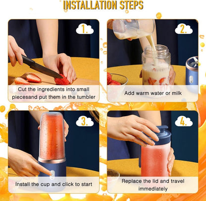 Mini Rechargeable Juicer™ – Blend Anywhere, Anytime