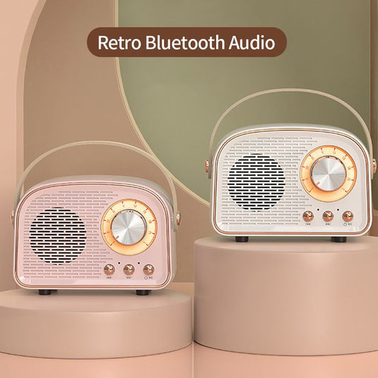 🎵 RetroTone Portable Bluetooth Speaker  Small Size. Big Sound. Vintage Style.