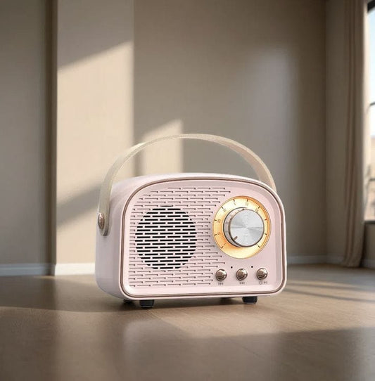 🎵 RetroTone Portable Bluetooth Speaker  Small Size. Big Sound. Vintage Style.