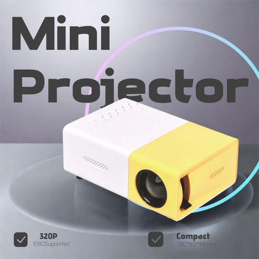 🎬 Mini LED Projector -- Big-Screen Entertainment. Anywhere. Anytime.